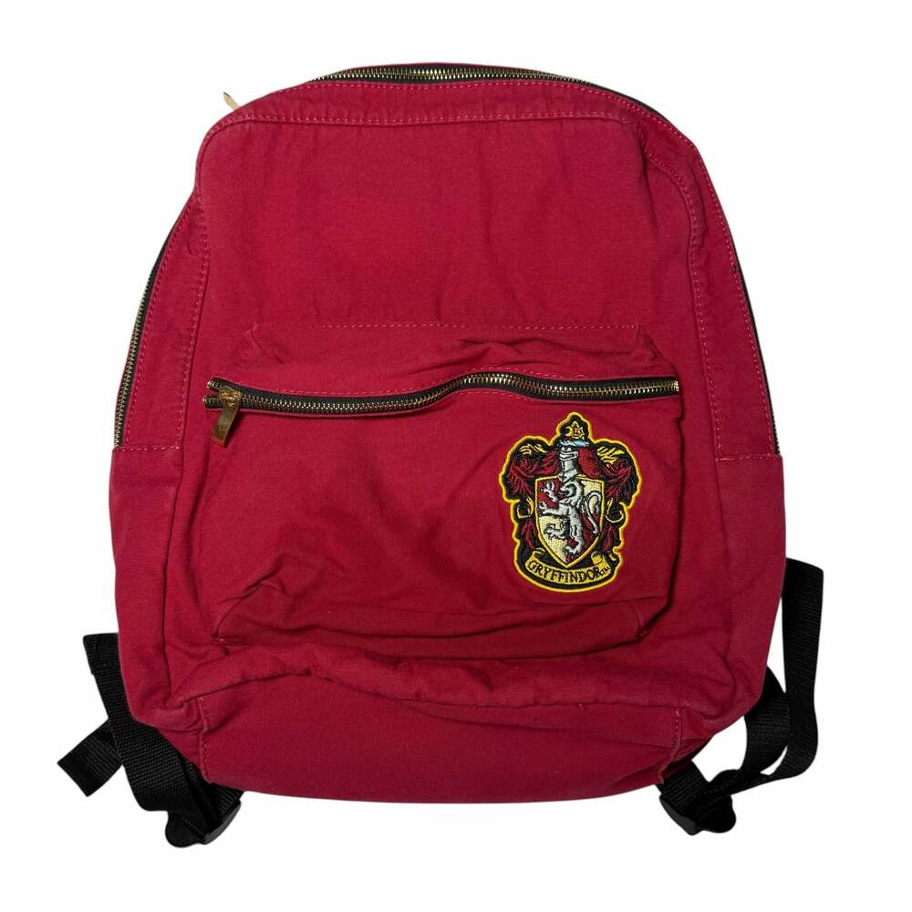 Universal Studios The Wizarding World of Harry Potter Gryffindor Canvas Backpack